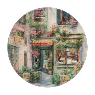 Planche À Découper Une scène de rue italienne Ephemera Design Series 