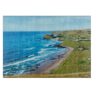 Planche À Découper Une vue de Hole in the Wall sur la Wild Coast