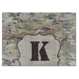 Planche À Découper Uniforme de coupe de verre personnalisée armée OCP