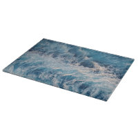 Vagues bleu océan