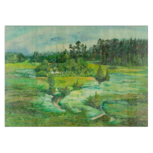 Planche À Découper vallée verte