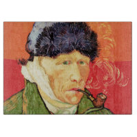 Van Gogh - Autoportrait avec oreille et tuyau en b