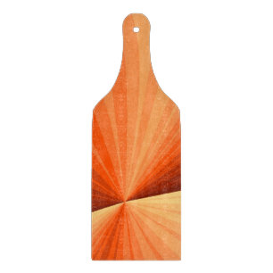 Planche À Découper Vanille rouge orange Abstraite moderne Fractale gr