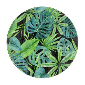 Planche À Découper Végétation verdoyante : Motif Plante tropical
