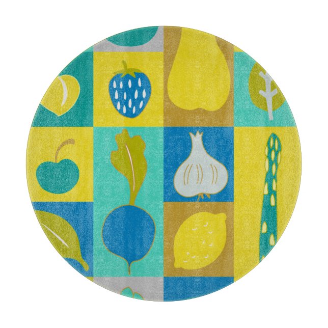 Planche À Découper Veggie Blocks I (Devant)