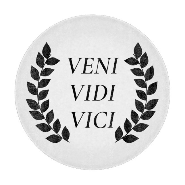Planche À Découper Veni Vidi Vici (Devant)