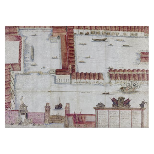 PLANCHE À DÉCOUPER VENISE : ARSENALE (Devant)