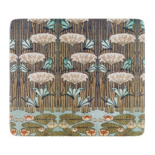 Planche À Découper Verneuil Dragonfly Water Lily Art Nouveau : Vintag