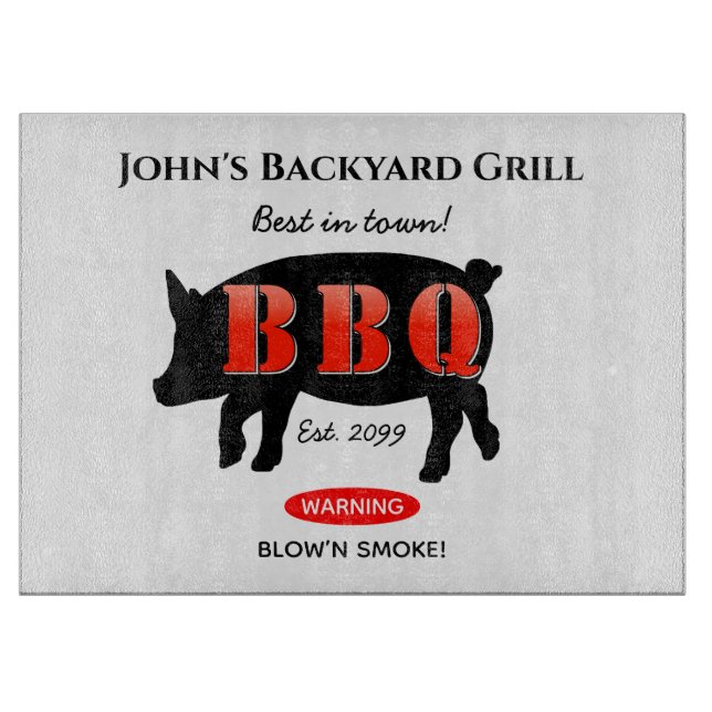 Planche À Découper Verre Accueil Cuisine grillante Hommes Cuisine (Devant)