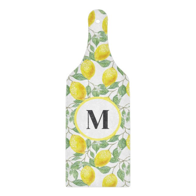 Planche À Découper Verre citron (Devant)