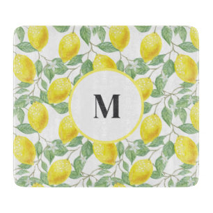 Planche À Découper Verre citron