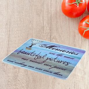 Planche À Découper Verre souvenirs