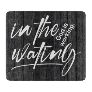 Planche À Découper Verset biblique chrétienne inspirant