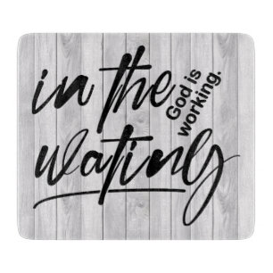 Planche À Découper Verset biblique chrétienne inspirant