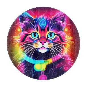 Planche À Découper Vibes Rainbow Cat