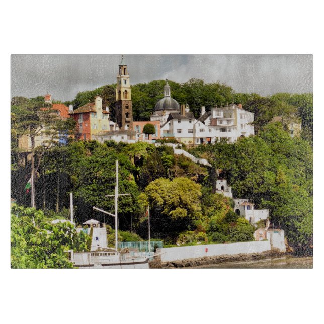 PLANCHE À DÉCOUPER VILLAGES DE WALES (Devant)