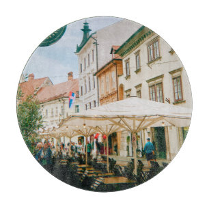 Planche À Découper Ville de Ljubljana