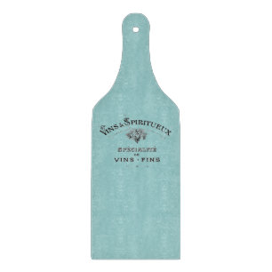 Planche À Découper Vin français vintage et planche à pédales