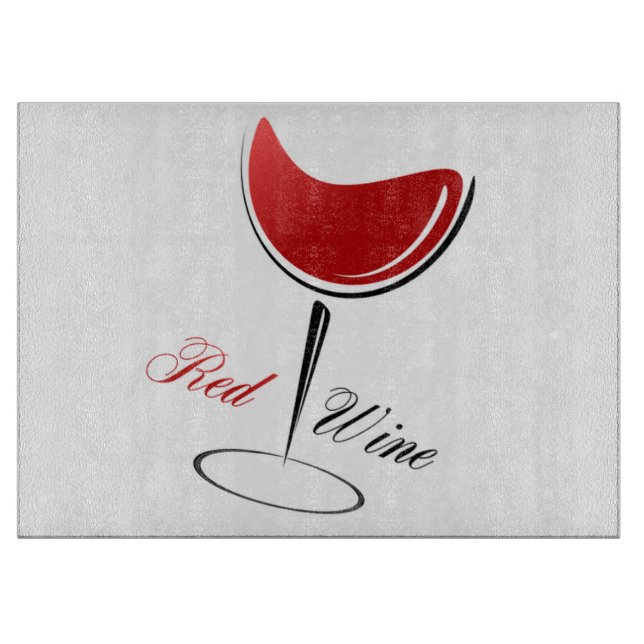 Planche À Découper Vin rouge (Devant)