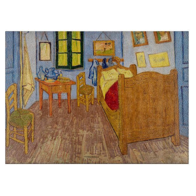 Planche À Découper Vincent van Gogh - Chambre de Vincent à Arles (Devant)