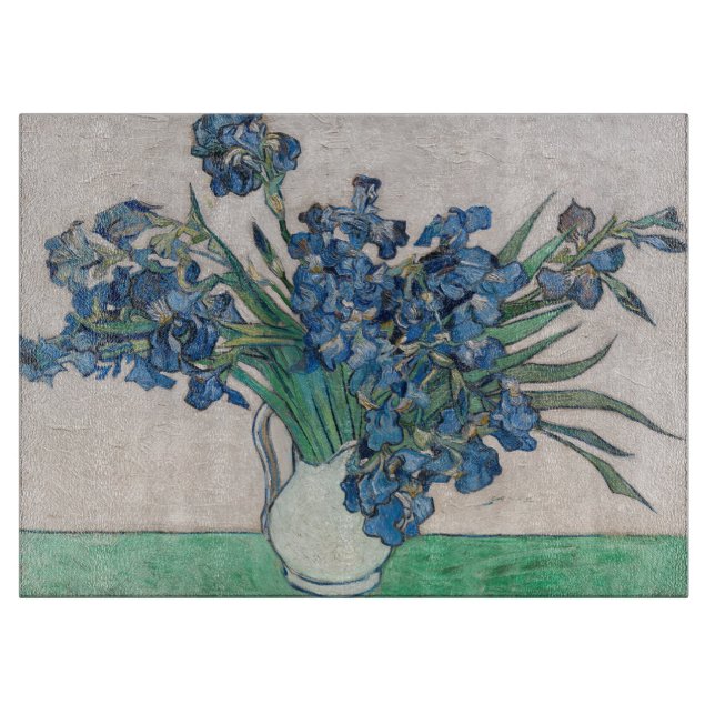 Planche À Découper Vincent van Gogh - Iris (Devant)