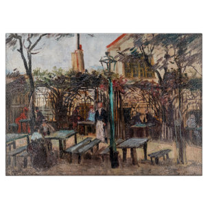 Planche À Découper Vincent Van Gogh - La Guinguette sur Montmartre