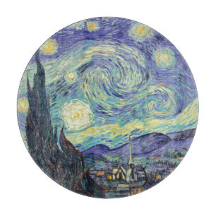 Planche À Découper Vincent Van Gogh/ La Nuit étoilée