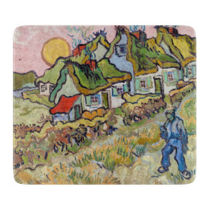 Planche À Découper Vincent van Gogh - Maisons et personnage