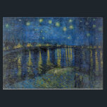 Planche À Découper Vincent van Gogh - Nuit étoilée sur le Rhône<br><div class="desc">Nuit étoilée sur le Rhône / Nuit étoilée sur le Rhône - Vincent van Gogh,  Huile sur toile,  1888,  Arles</div>