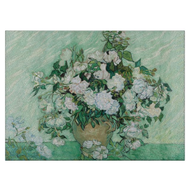 Planche À Découper Vincent van Gogh - Roses (Devant)
