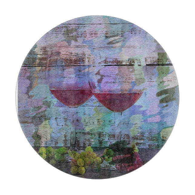 Planche À Découper Vins Impressions Art numérique (Devant)