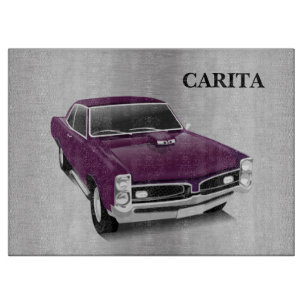 Planche À Découper Vintage Classic Car Cutting Board