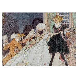 Planche À Découper Vintage Douze Princesses Danseuses par Kay Nielsen