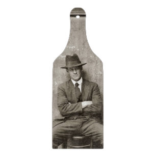 Planche À Découper Vintage gangster mafieux fusil drôle