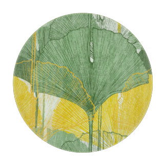 Planche À Découper Vintage Ginkgo Biloba : Feuilles tropicaux