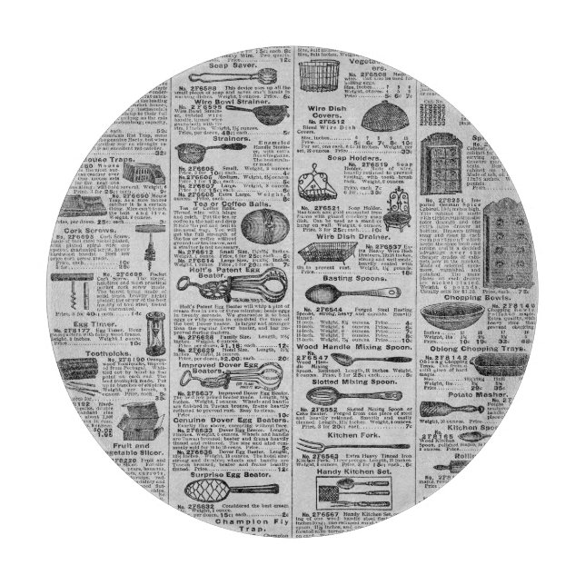 Planche À Découper Vintage Kitchen (Devant)