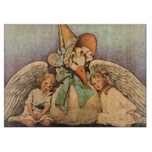 Planche À Découper Vintage Mother Goose Enfants Jessie Willcox Smith
