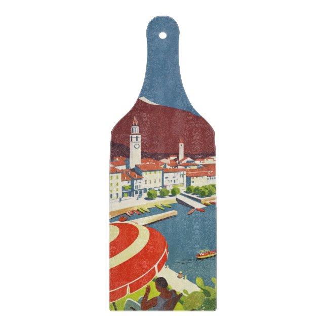 Planche À Découper Vintage Switzerland Travel Advert Art (Devant)