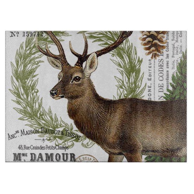 Planche À Découper Vintage woodwinter (Devant)