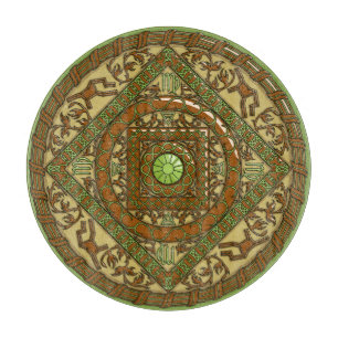 Planche À Découper Virgo Mandala Glass Cutboard
