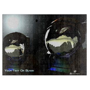 Planche À Découper Visiteurs inattendus OVNI