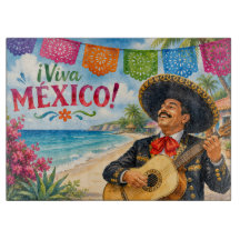 Viva Mexico Mariachi guitare plage souvenir