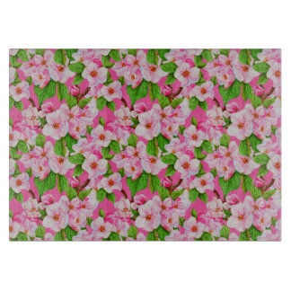 Planche À Découper Vivid Pink Cherry Blossom Cutboard