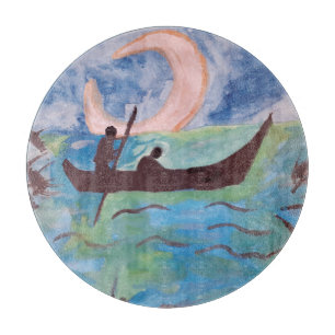 Planche À Découper Voile en clair de lune
