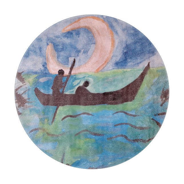 Planche À Découper Voile en clair de lune (Devant)