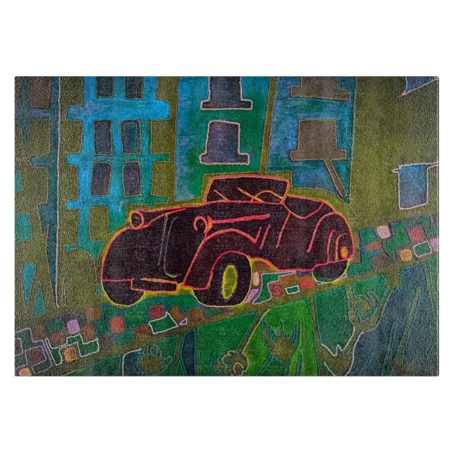 Planche À Découper Voiture traditionnelle (Devant)