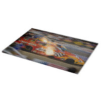 Voitures drôles de course de dragsters