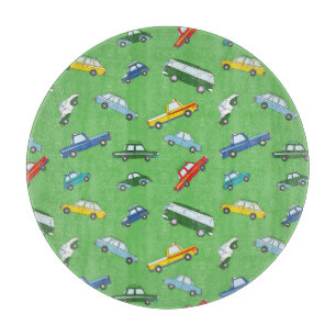 Planche À Découper Voitures rétro : Motif mignon à main