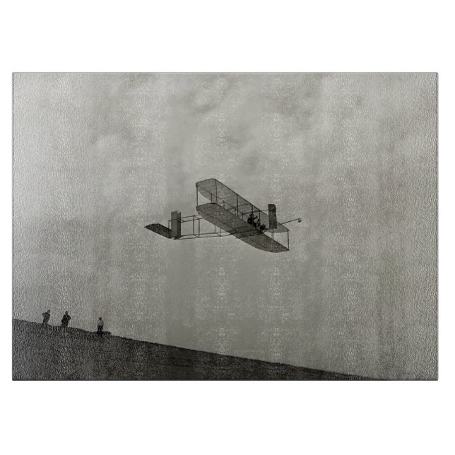 Planche À Découper Vol à voile Test Aviation Frères Wright (Devant)