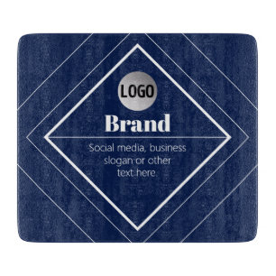 Planche À Découper Votre logo et design moderne personnalisable Ble